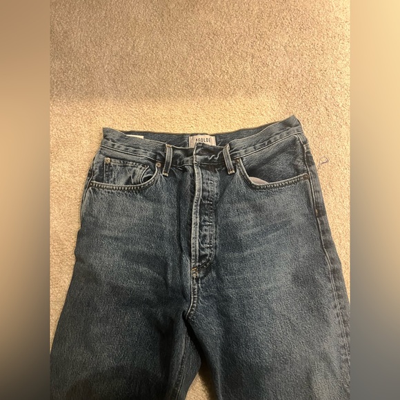 Agolde jeans in size 28. Barely worn. Selling because too big for me - Picture 2 of 4